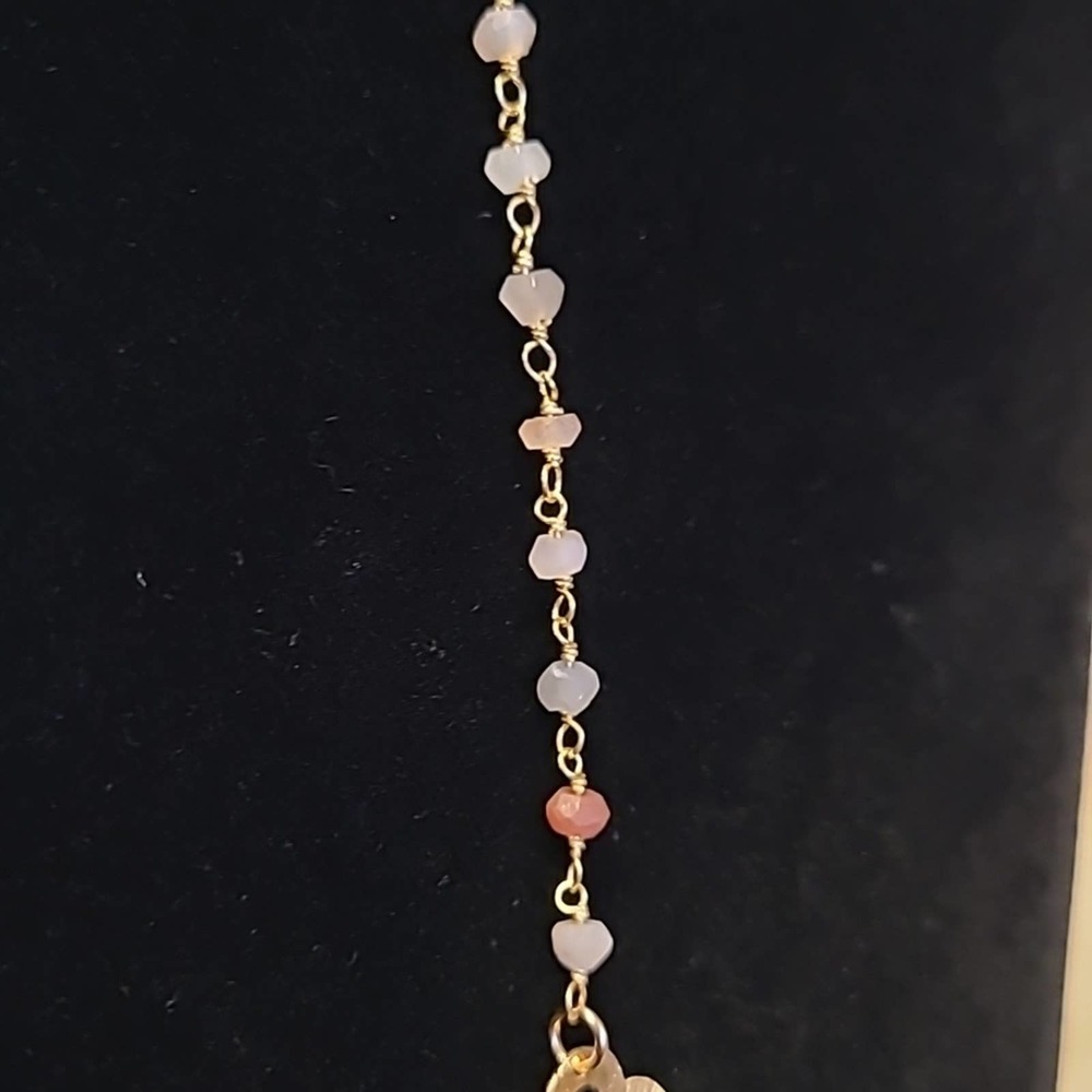 LaSoula Gold Plated Sterling Silver Y Drop Necklace - Picture 5 of 6